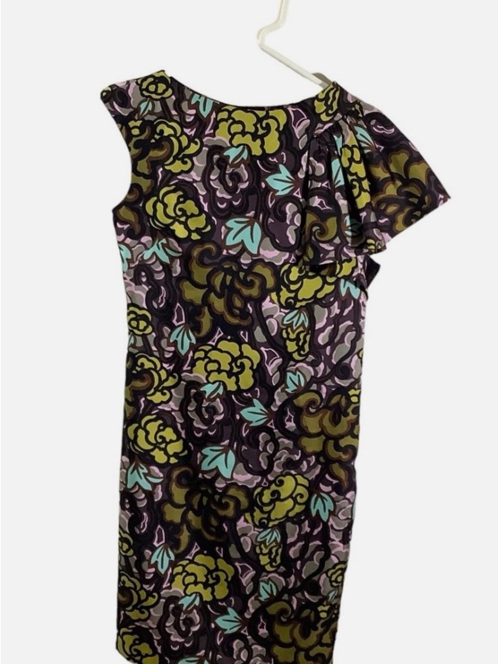 Milly of New York 100% Silk Gallerina Floral Print Dress